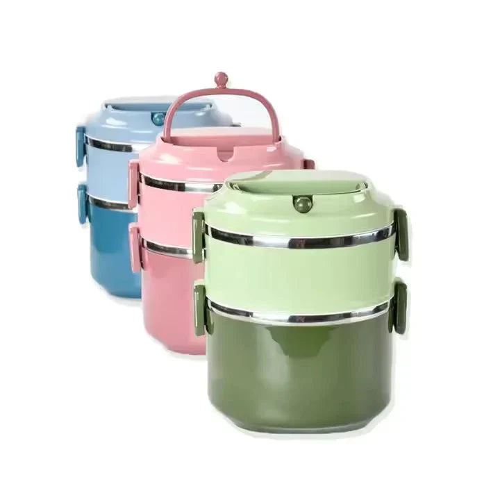 ( 2 & 3 Layers ) Leak-Proof Insulated Lunch Box – Freshness On the Go!