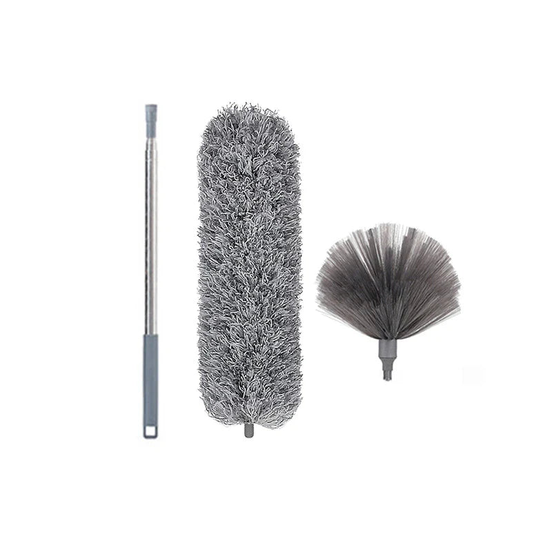 280cm Telescoping Duster | Extendable Microfiber Duster 100” with Bendable & Washable Head