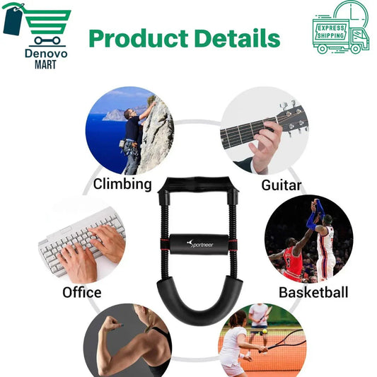 Wrist strenghtner and exerciser