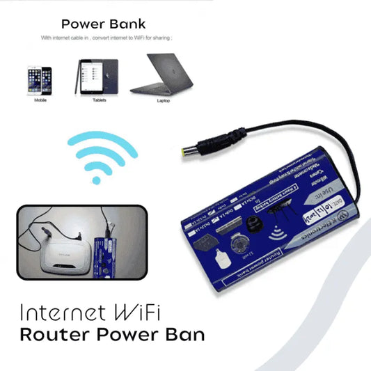 Router Backup Power Bank (9V & 12V Options)