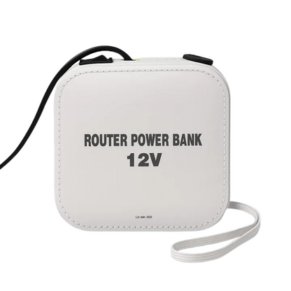WiFi Router UPS Power Bank – 12V | 5-6 Hours Backup with Adapter (A1)