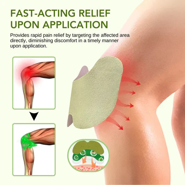 Herbal Knee Pain Relief Patches (12 patches)