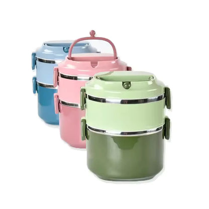 ( 2 & 3 Layers ) Leak-Proof Insulated Lunch Box – Freshness On the Go!