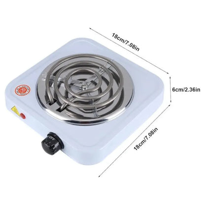 RAF Electric Hot Plate Stove – 1000W Portable Single Burner with Temperature Control
