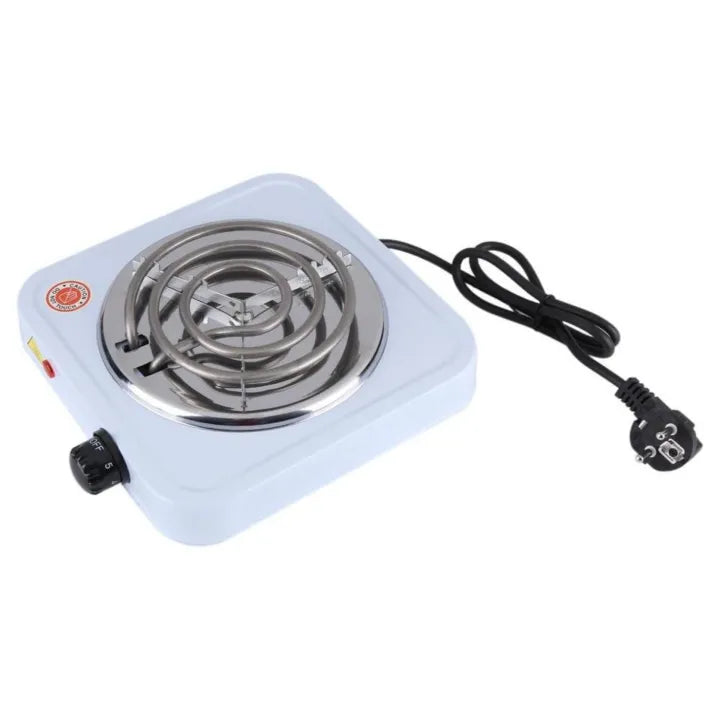 RAF Electric Hot Plate Stove – 1000W Portable Single Burner with Temperature Control