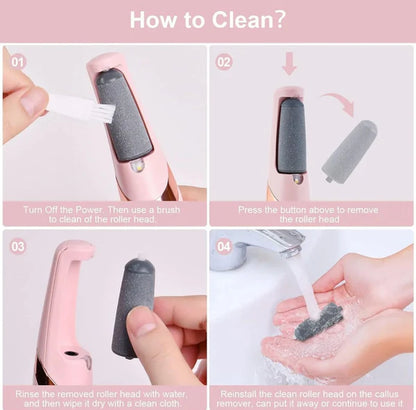 Feet Callus Remover + 2 silicone socks Free