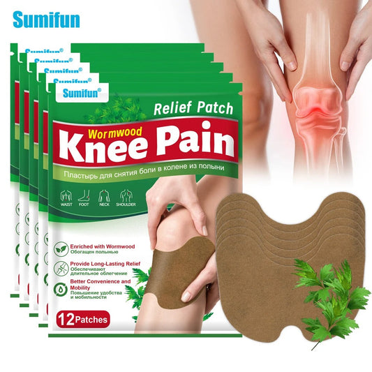 Herbal Knee Pain Relief Patches (12 patches)